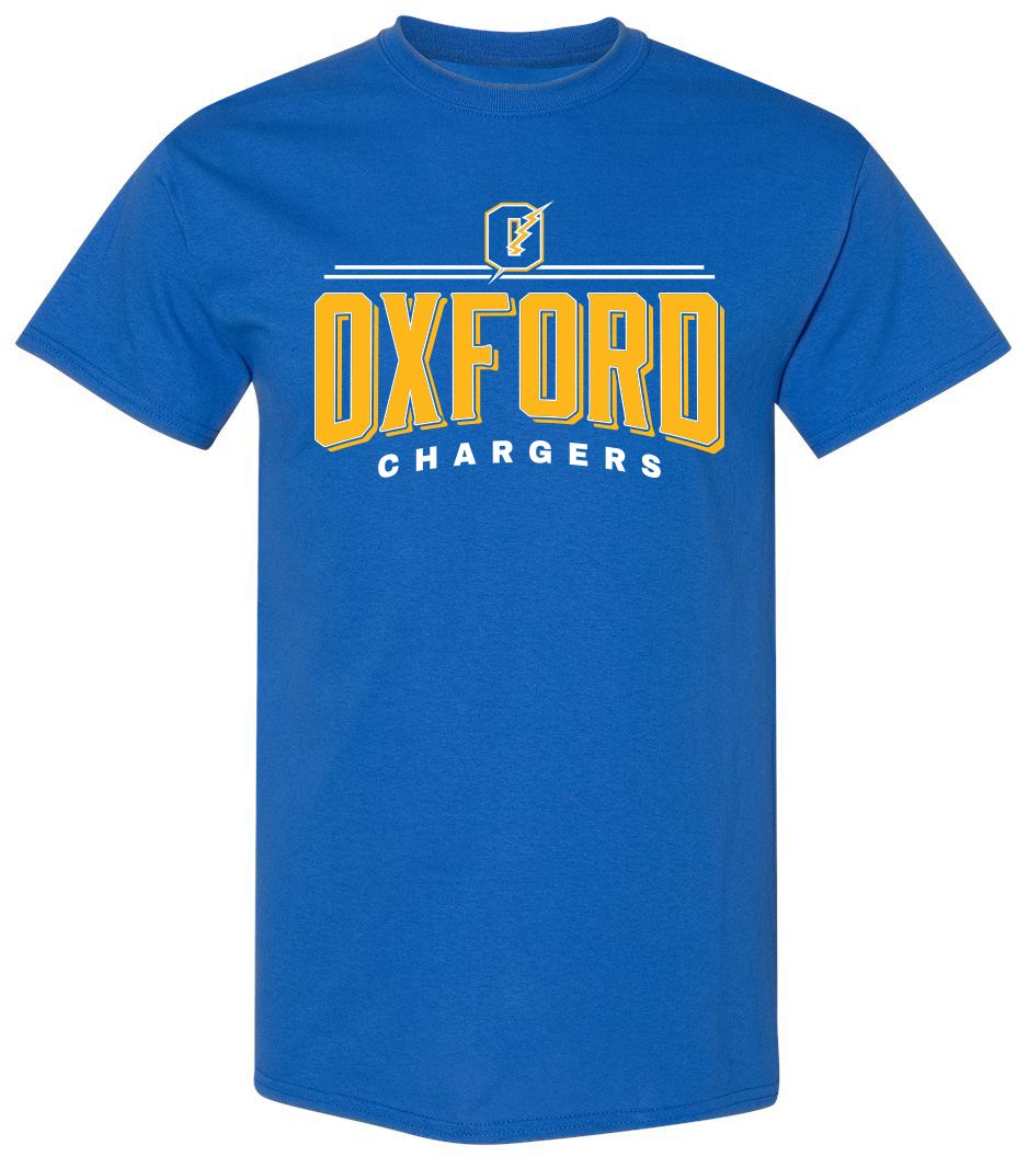 Pel Athletic Adult Oxford High School Royal T-Shirt