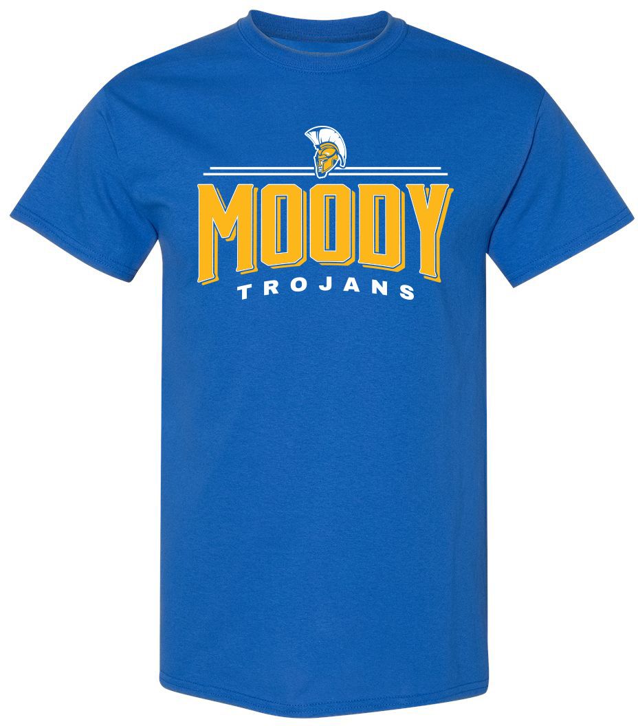 Pel Athletic Adult Foy H Moody High School Royal T-Shirt