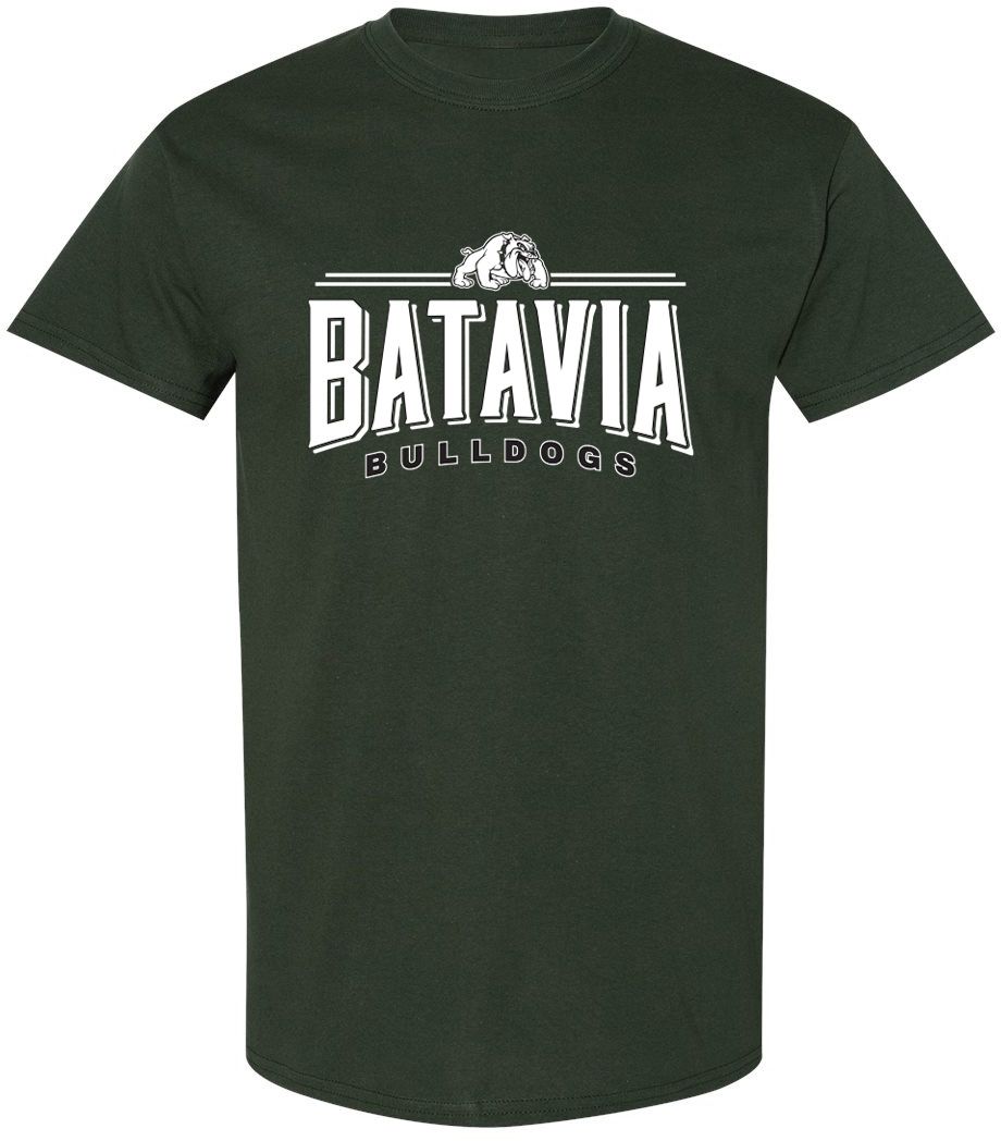 Pel Athletic Adult Batavia High School Forest T-Shirt