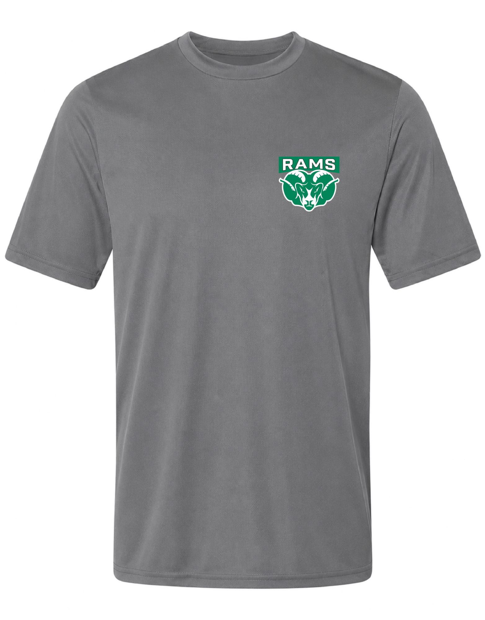 Pel Athletic Adult Badin High School Steel Gray T-Shirt