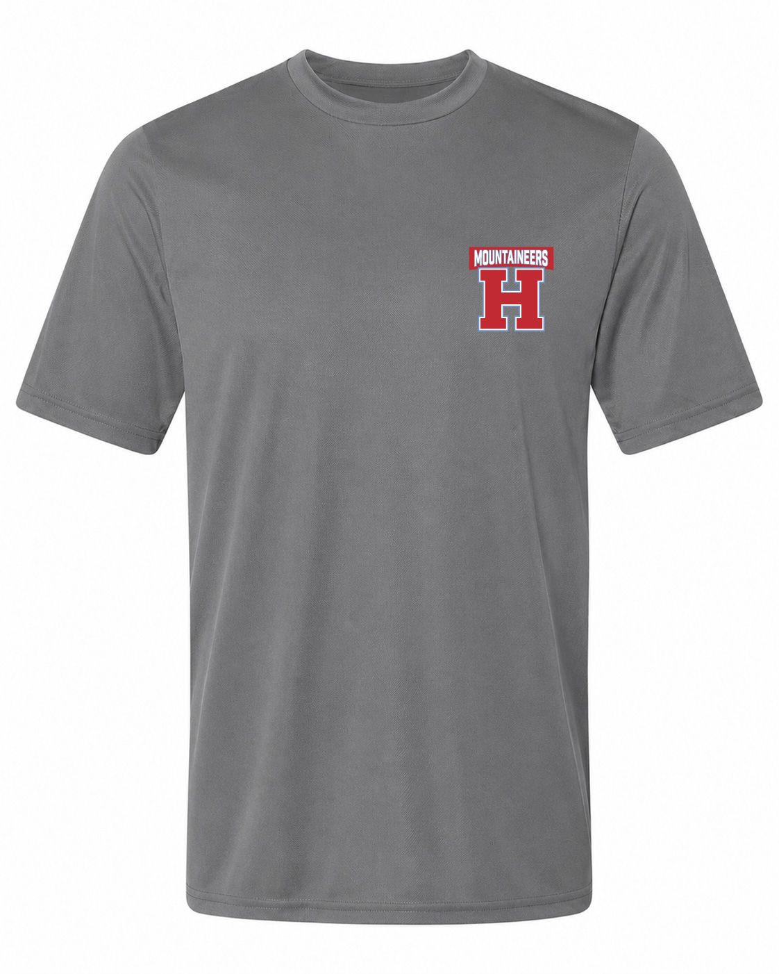 Pel Athletic Adult Heritage High School Steel Gray T-Shirt