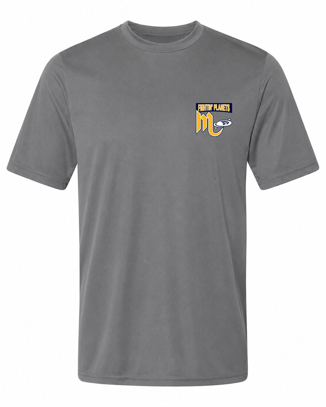 Pel Athletic Adult Mars Area High School Steel Gray T-Shirt