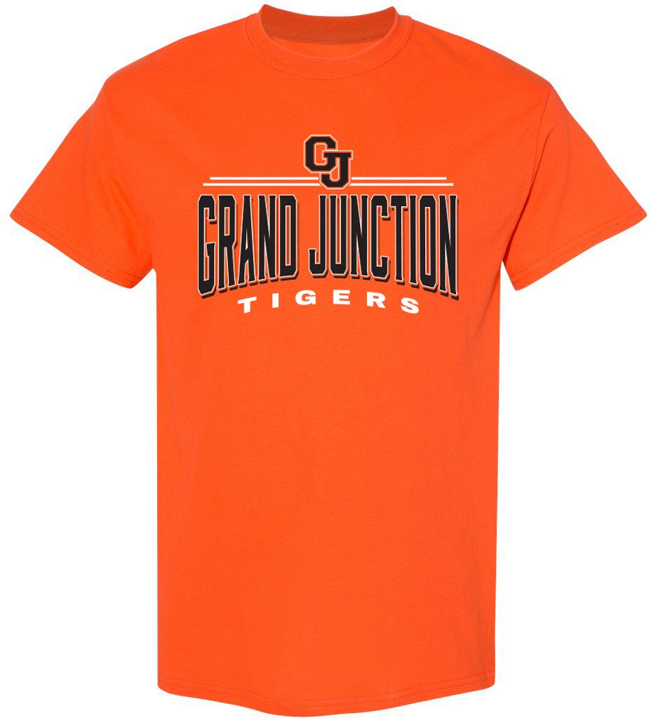 Pel Athletic Adult Grand Junction High School Orange T-Shirt