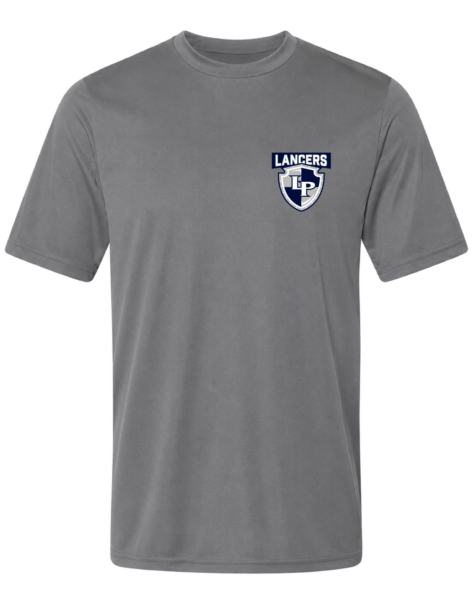 Pel Athletic Adult Lake Park High School Steel Gray T-Shirt