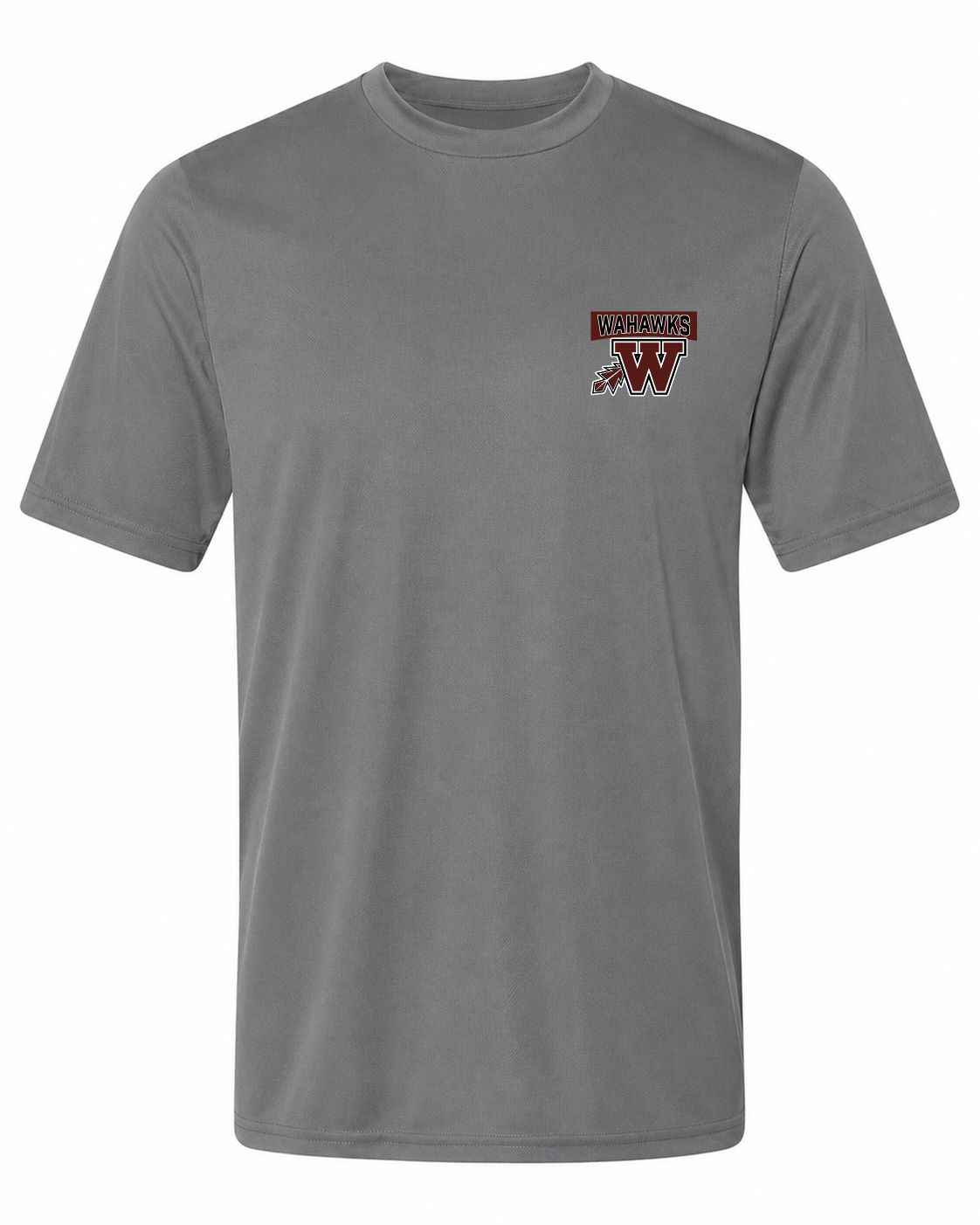 Pel Athletic Adult West High School Steel Gray T-Shirt
