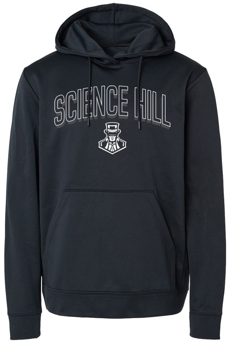 Pel Athletic Adult Science Hill High School Black Pullover Hoodie