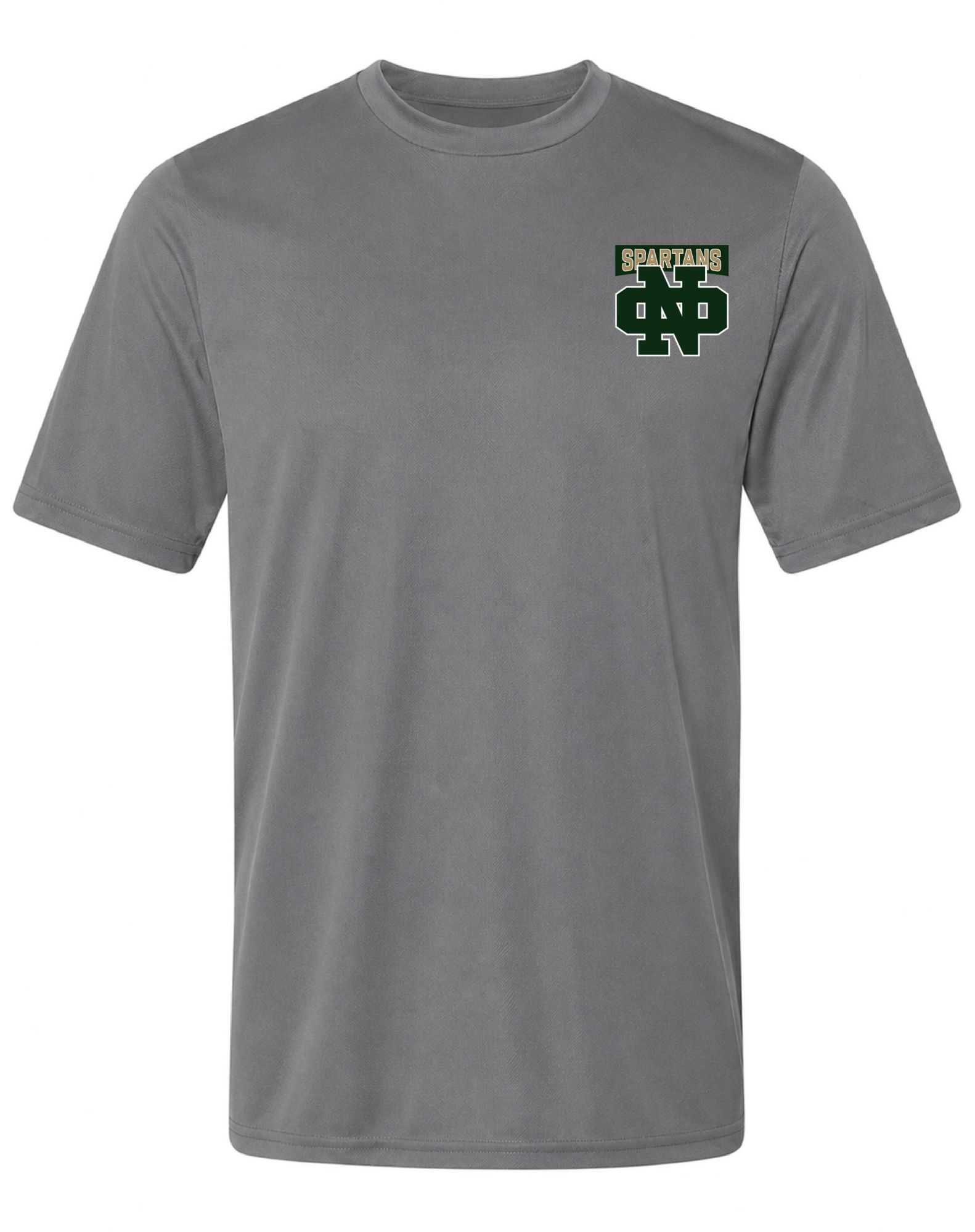 Pel Athletic Adult Oshkosh North High School Steel Gray T-Shirt