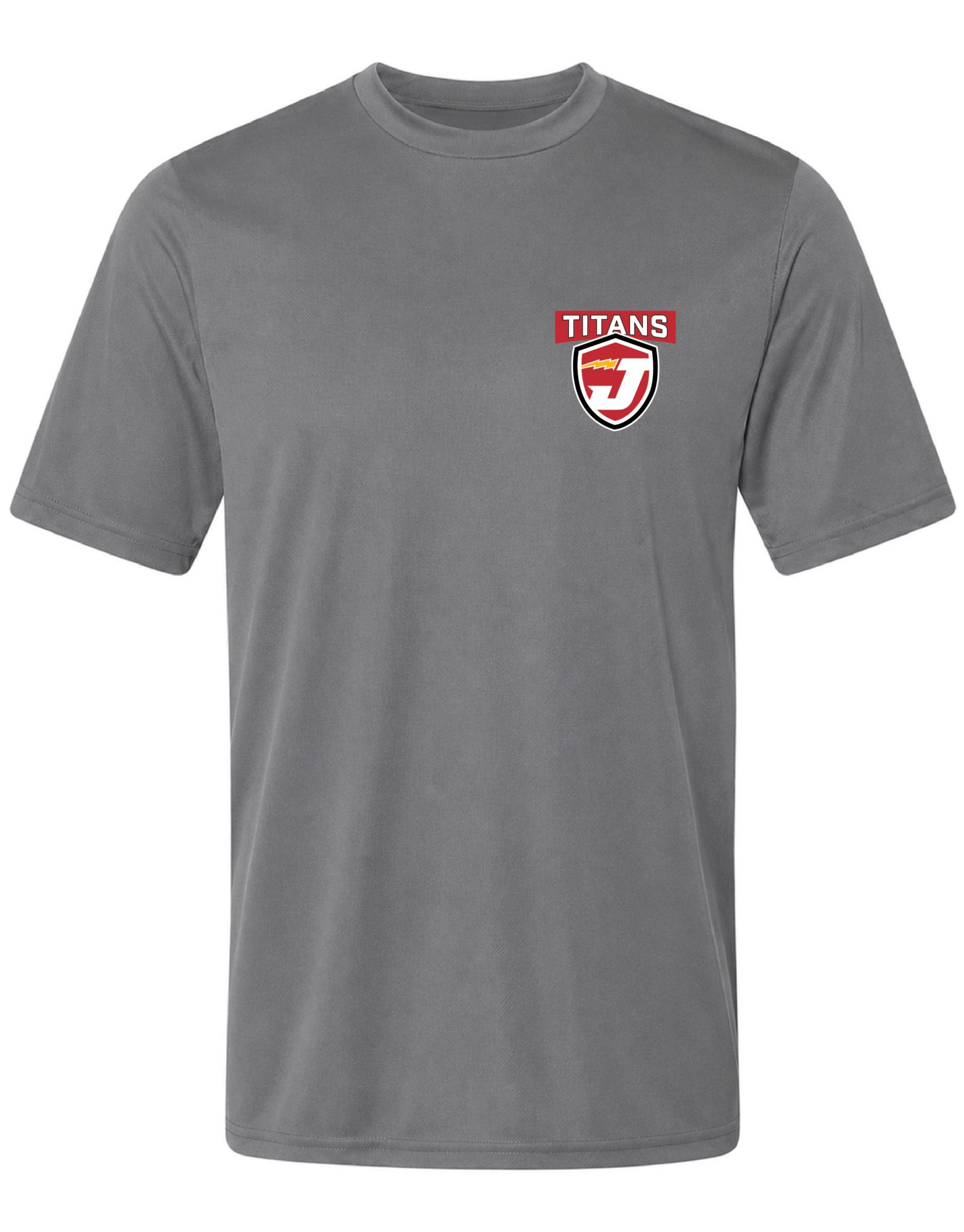 Pel Athletic Adult Jacksonville High School Steel Gray T-Shirt