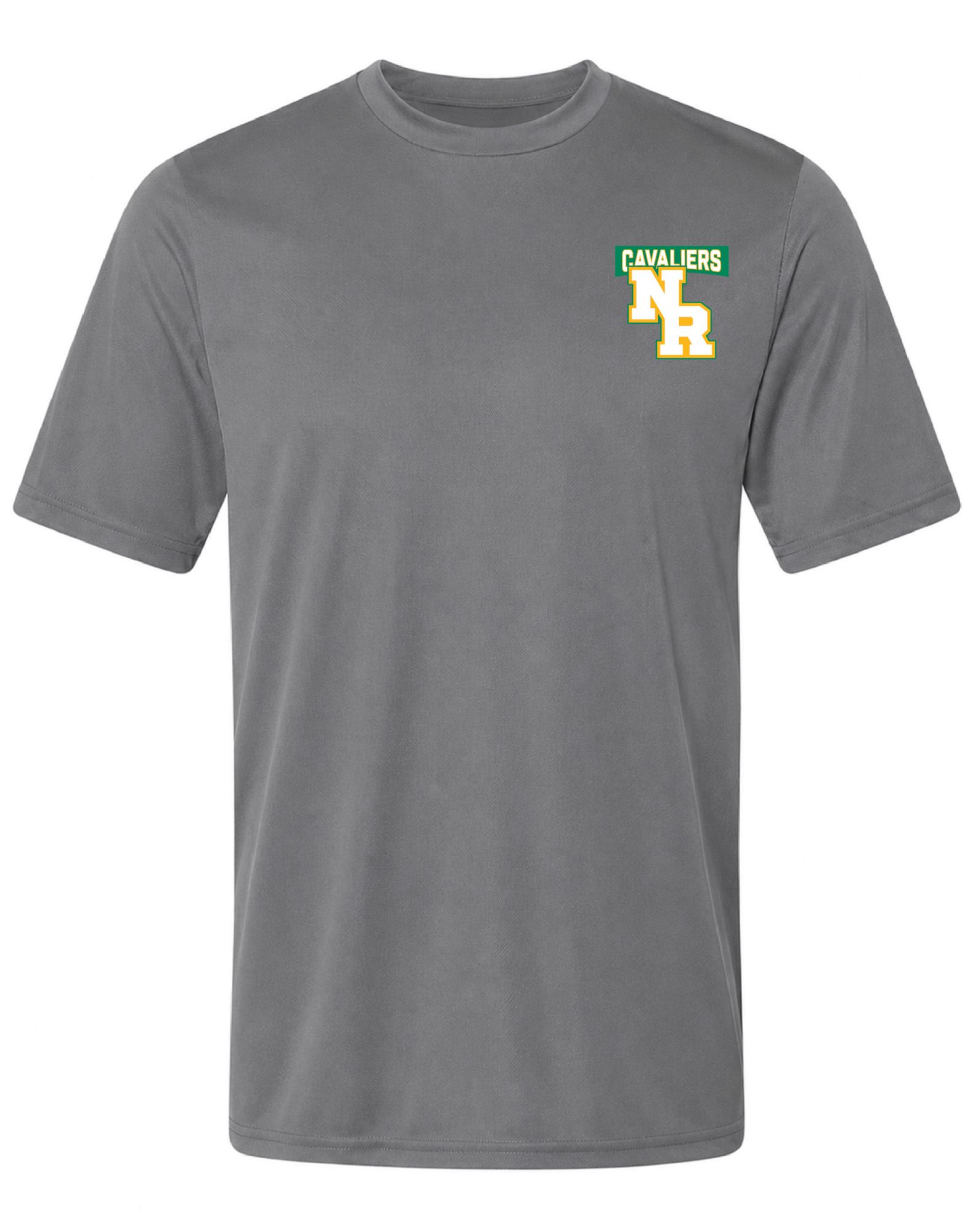 Pel Athletic Adult North Rowan High School Steel Gray T-Shirt