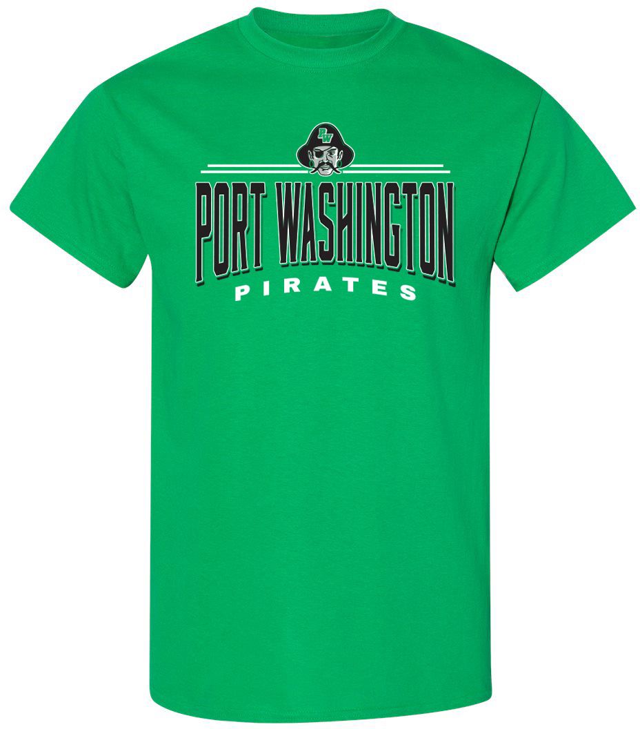 Pel Athletic Adult Port Washington High School Kelly T-Shirt