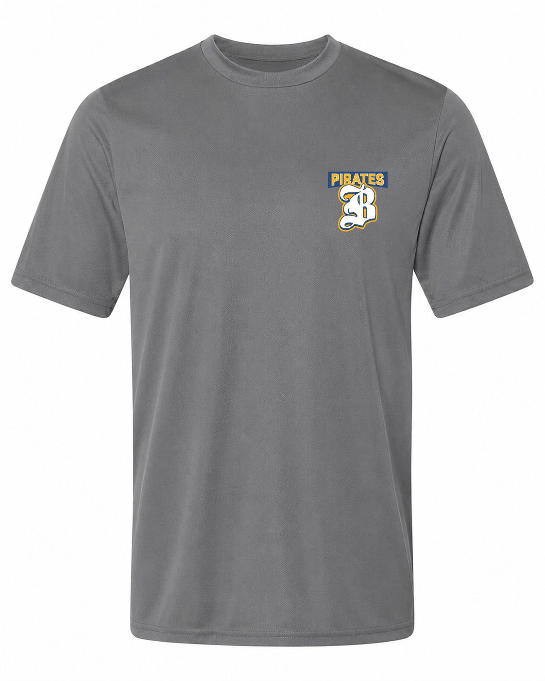 Pel Athletic Adult Brunswick High School Steel Gray T-Shirt