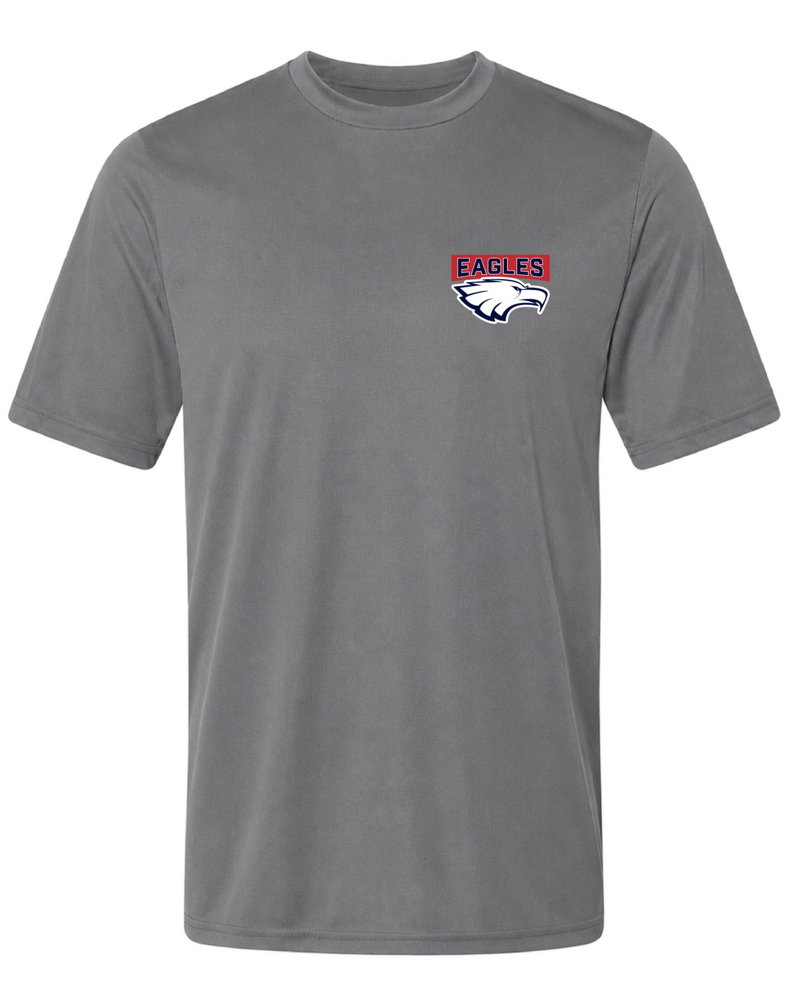 Pel Athletic Adult Heritage High School Steel Gray T-Shirt