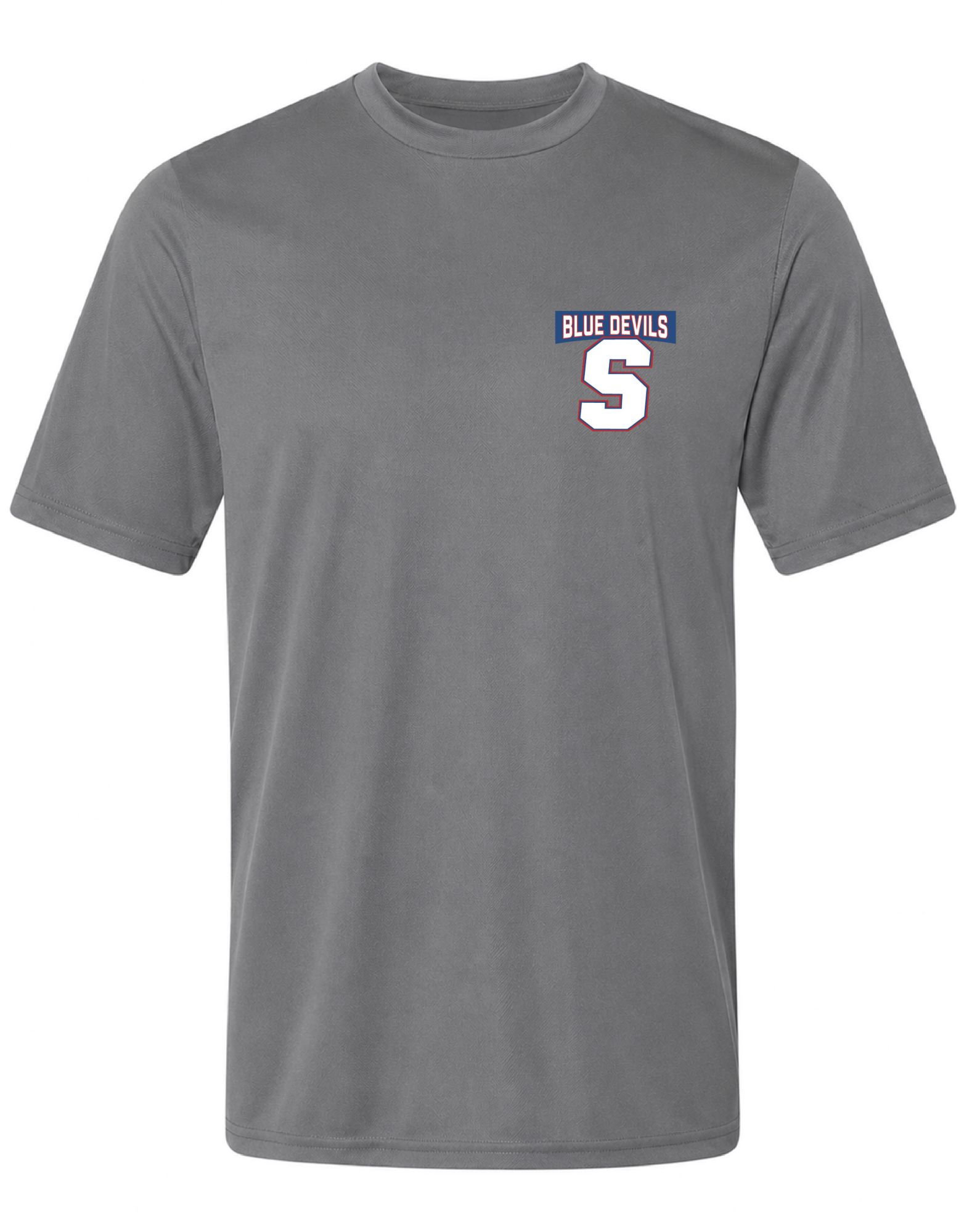 Pel Athletic Adult Springfield Local High School Steel Gray T-Shirt
