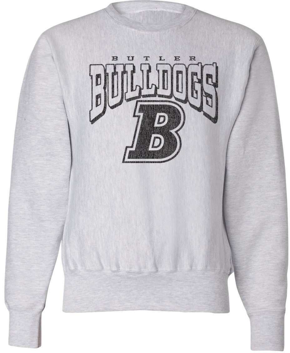 Pel Athletic Adult Butler High School Ash Crewneck Sweatshirt