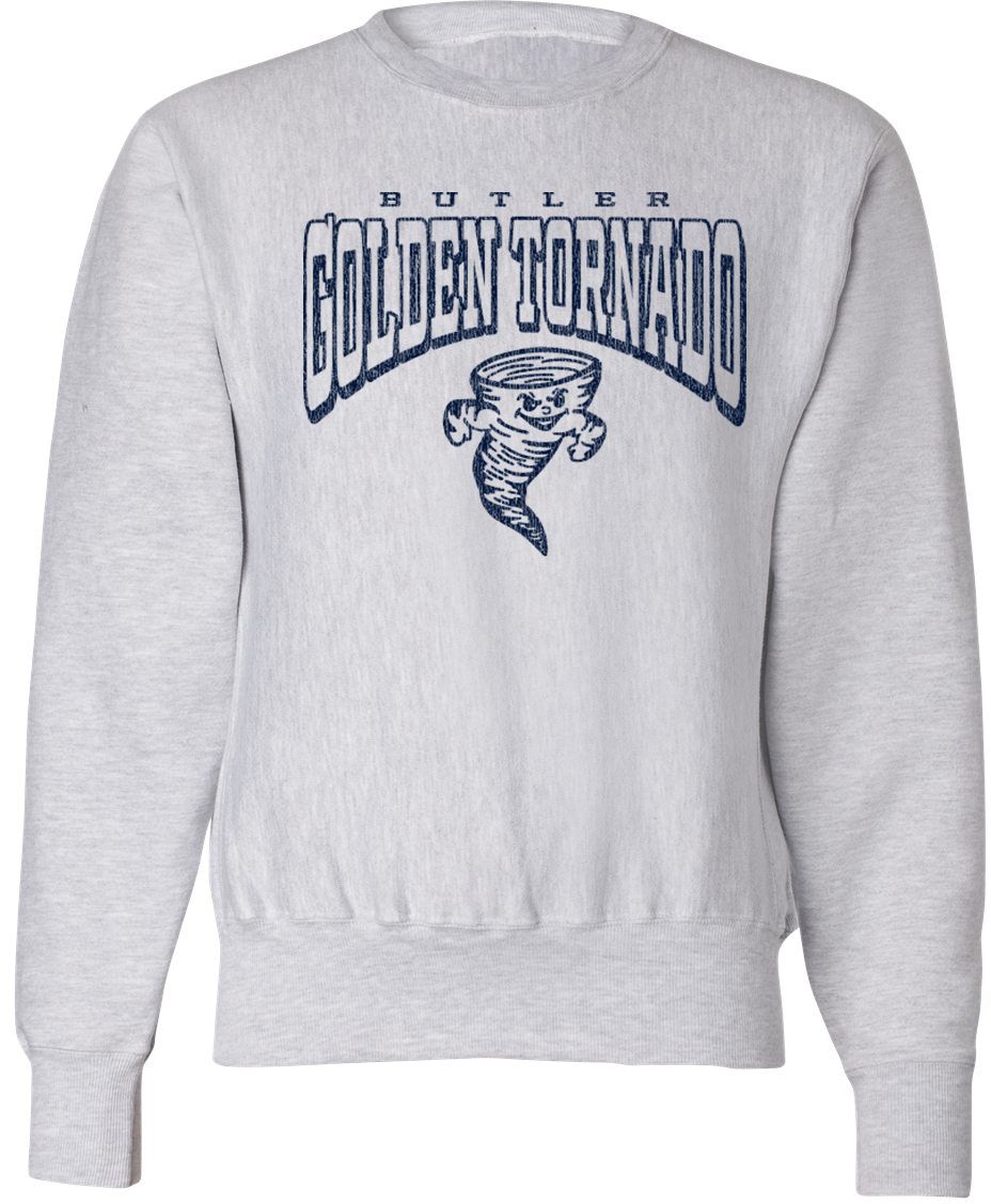 Pel Athletic Adult Butler Area Senior High School Ash Crewneck Sweatshirt