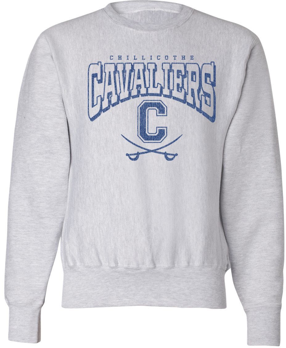 Pel Athletic Adult Chillicothe High School Ash Crewneck Sweatshirt