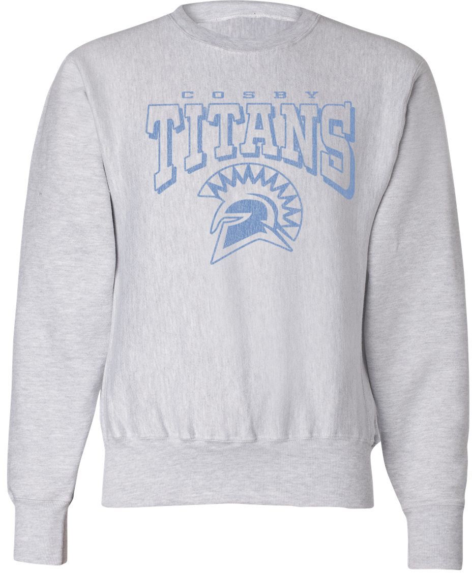 Pel Athletic Adult Cosby High School Ash Crewneck Sweatshirt
