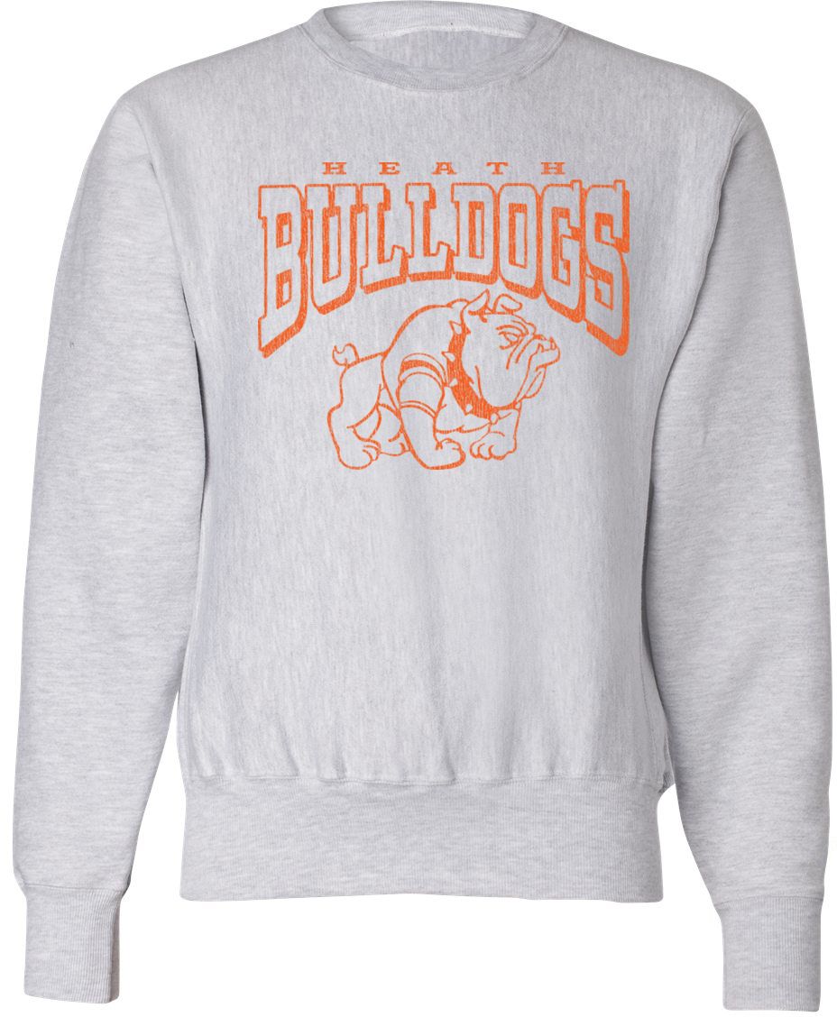 Pel Athletic Adult Heath High School Ash Crewneck Sweatshirt