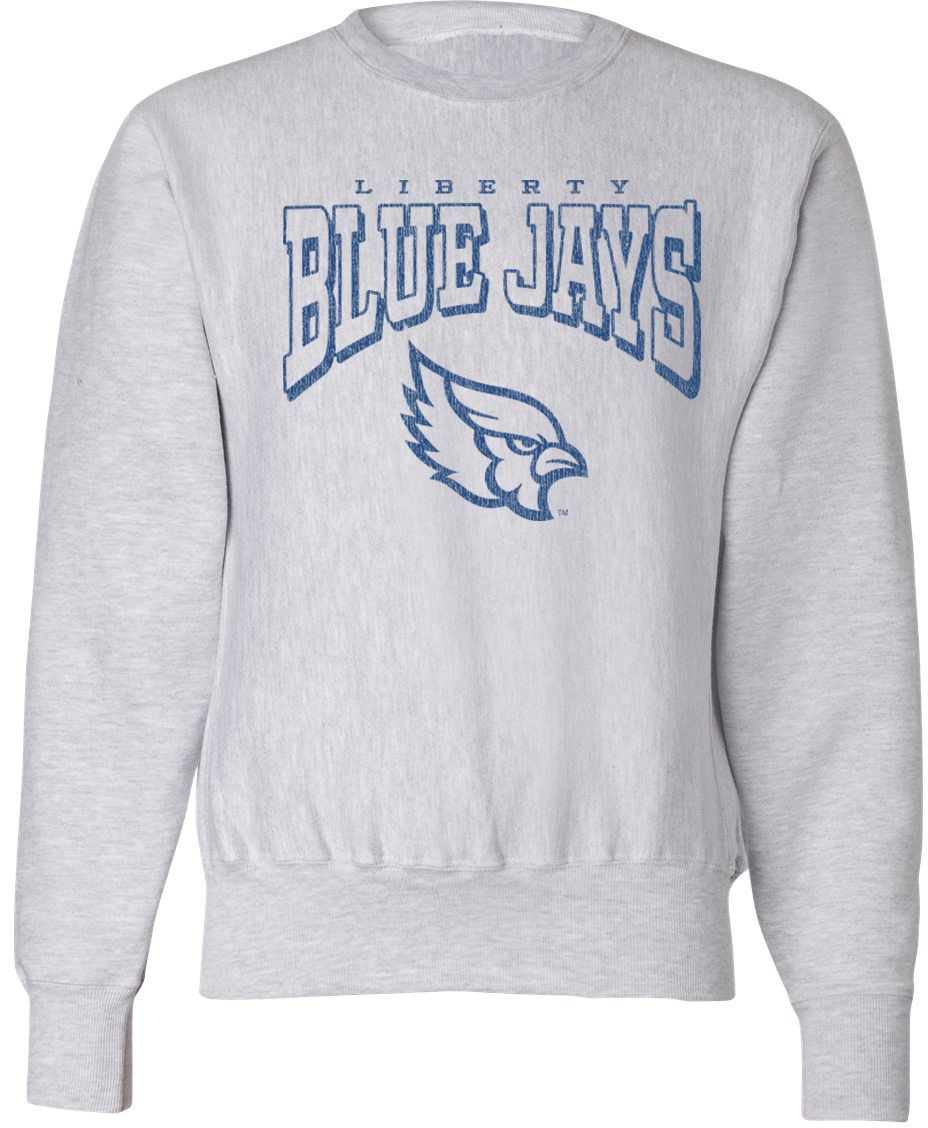 Pel Athletic Adult Liberty High School Ash Crewneck Sweatshirt