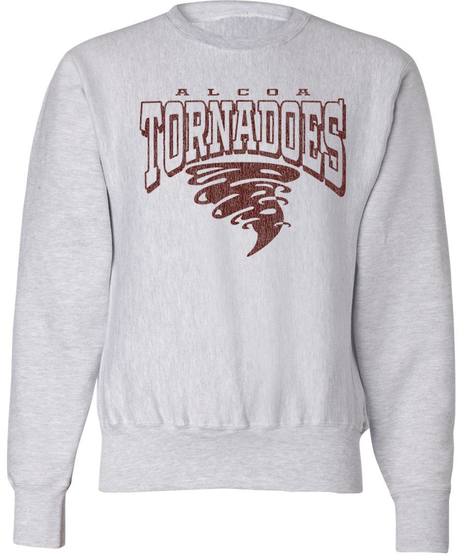 Pel Athletic Adult Alcoa High School Ash Crewneck Sweatshirt