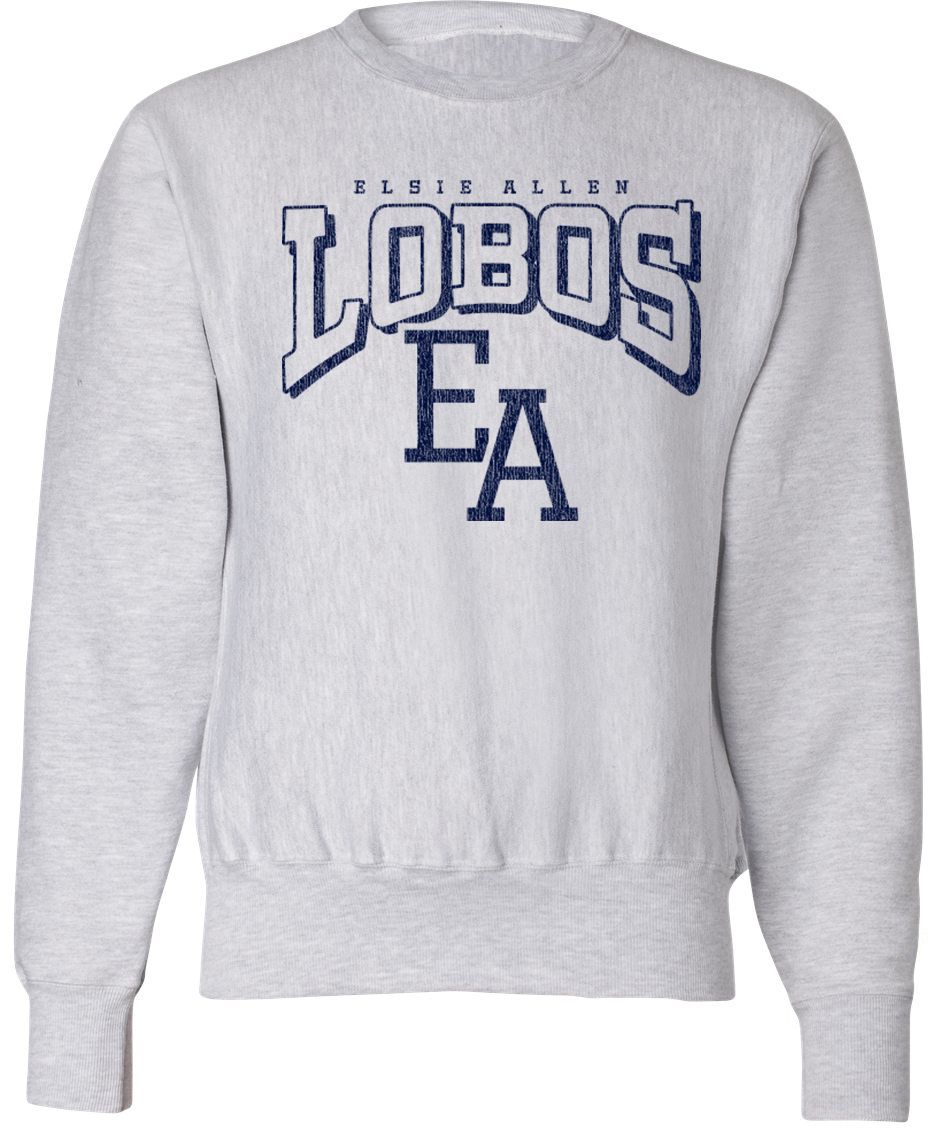 Pel Athletic Adult Elsie Allen High School Ash Crewneck Sweatshirt