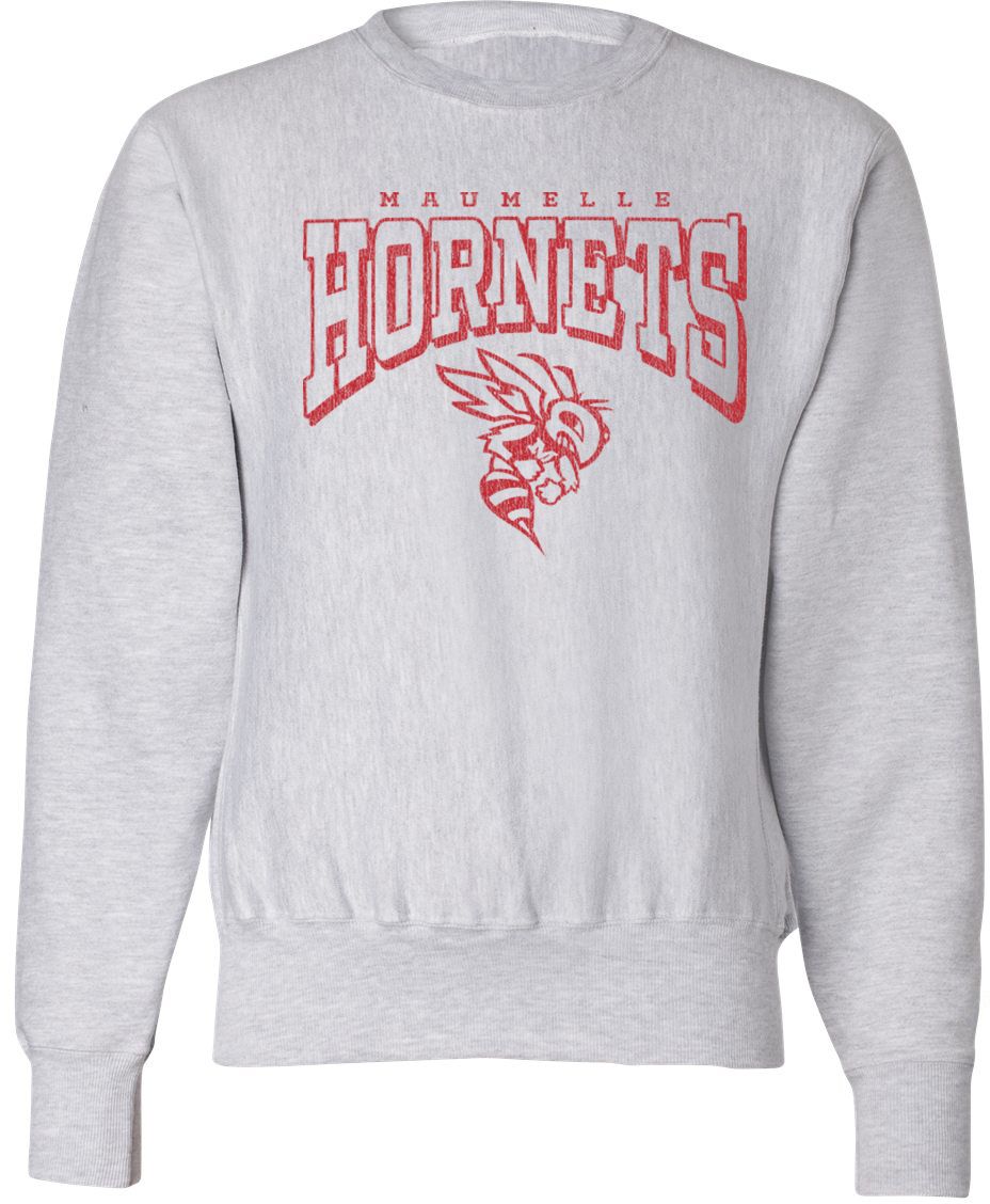 Pel Athletic Adult Maumelle High School Ash Crewneck Sweatshirt