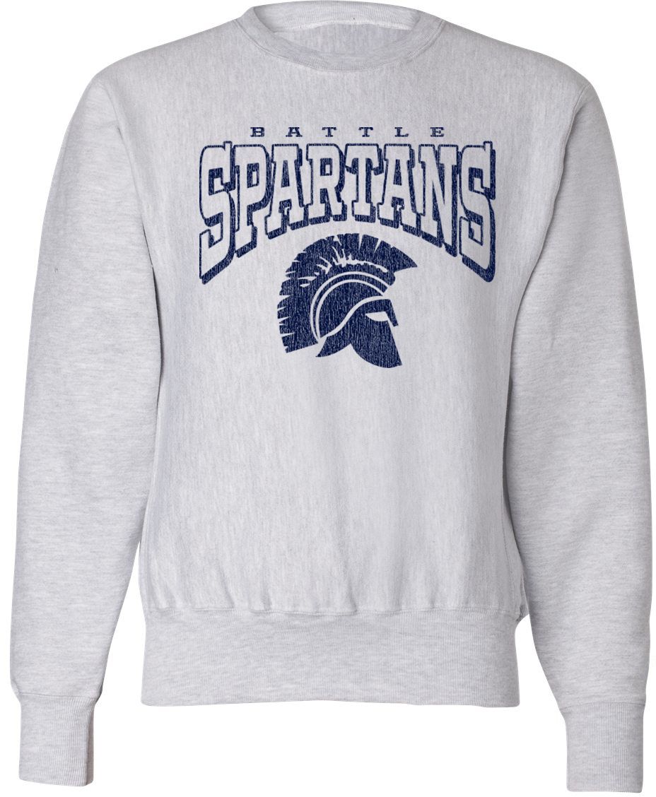 Pel Athletic Adult Muriel Williams Battle High School Ash Crewneck Sweatshirt