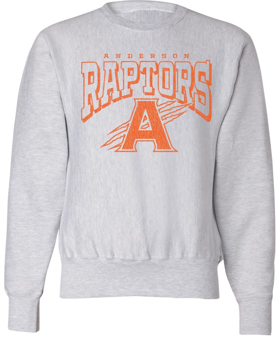 Pel Athletic Adult Anderson High School Ash Crewneck Sweatshirt