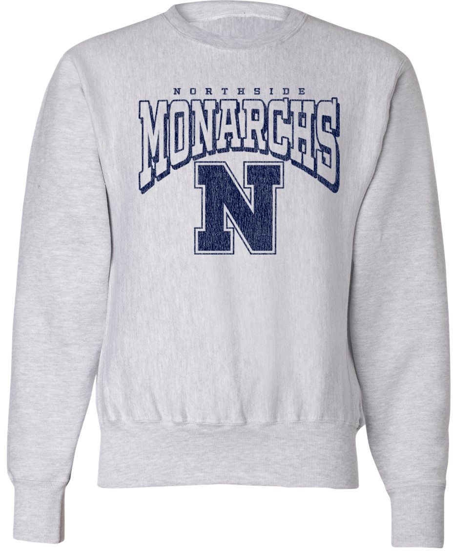 Pel Athletic Adult Northside High School Ash Crewneck Sweatshirt