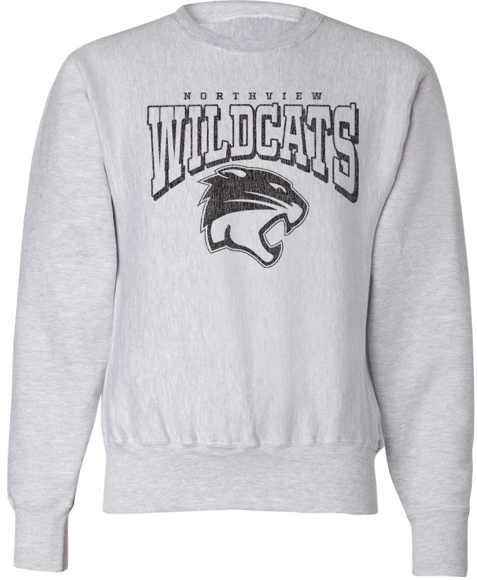Pel Athletic Adult Northview High School Ash Crewneck Sweatshirt