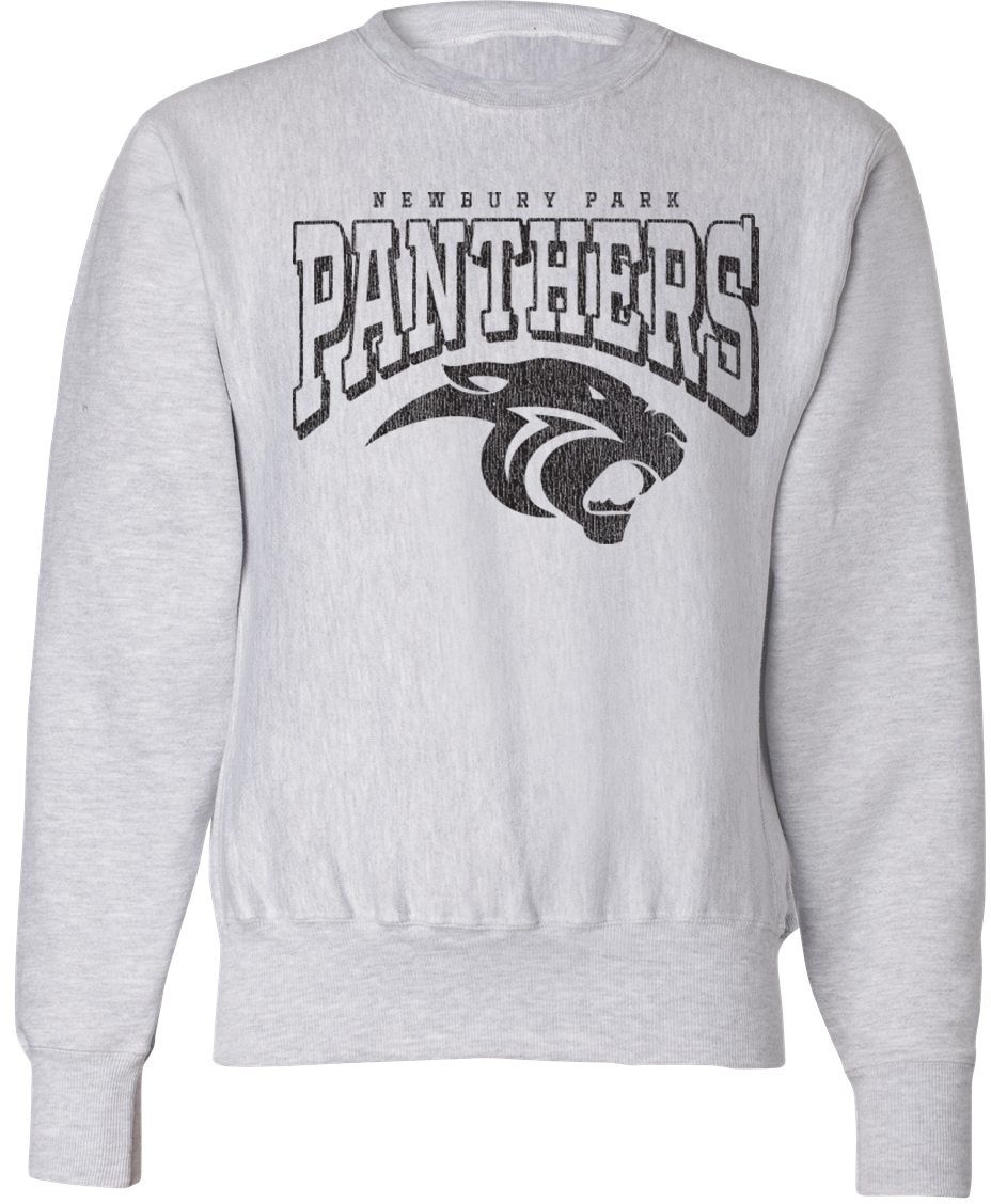 Pel Athletic Adult Newbury Park High School Ash Crewneck Sweatshirt