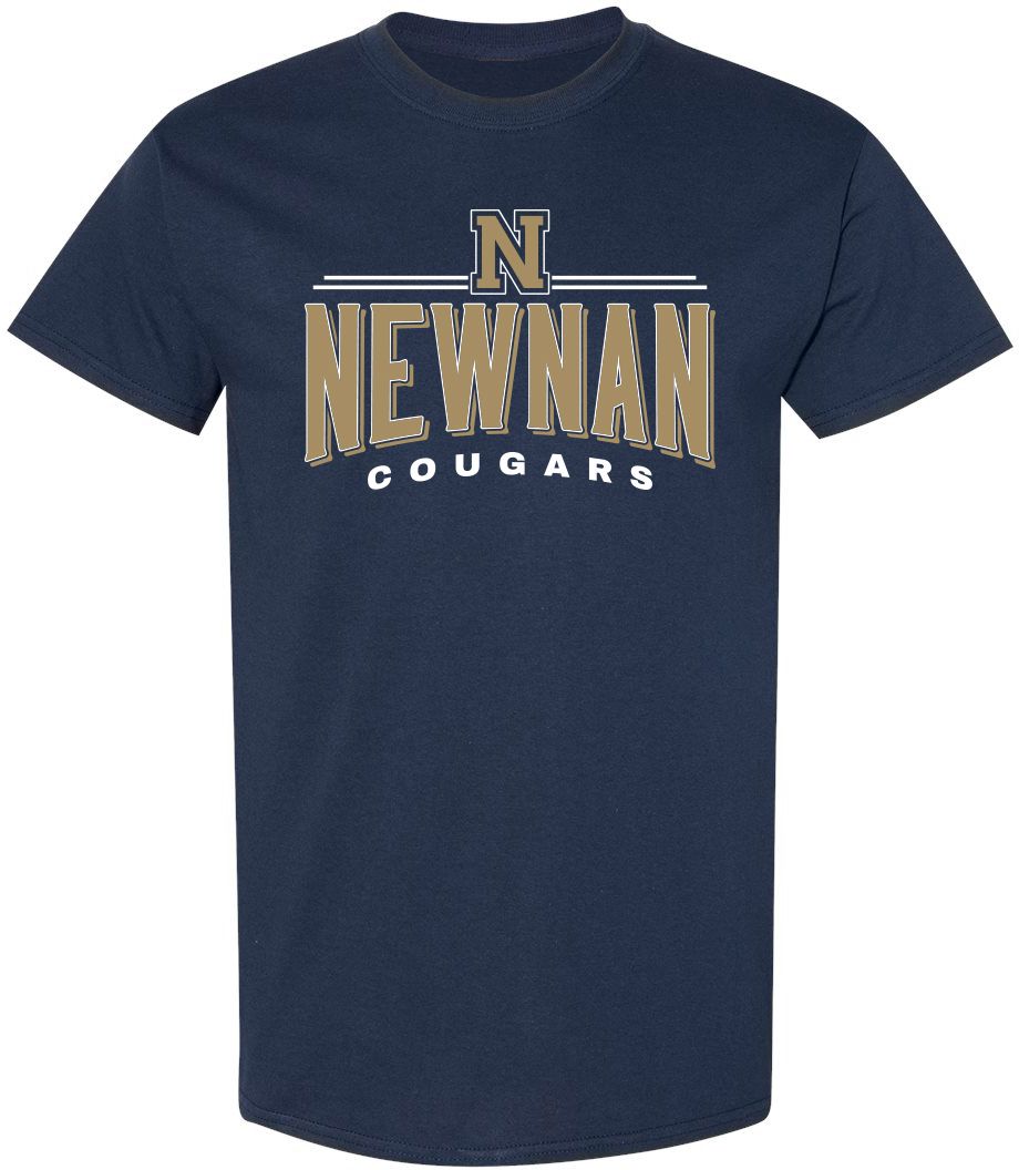 Pel Athletic Adult Newnan High School Navy T-Shirt