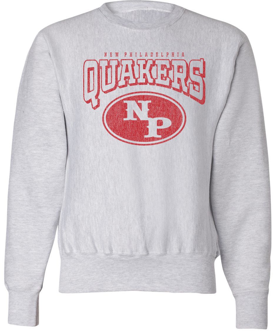 Pel Athletic Adult New Philadelphia High School Ash Crewneck Sweatshirt