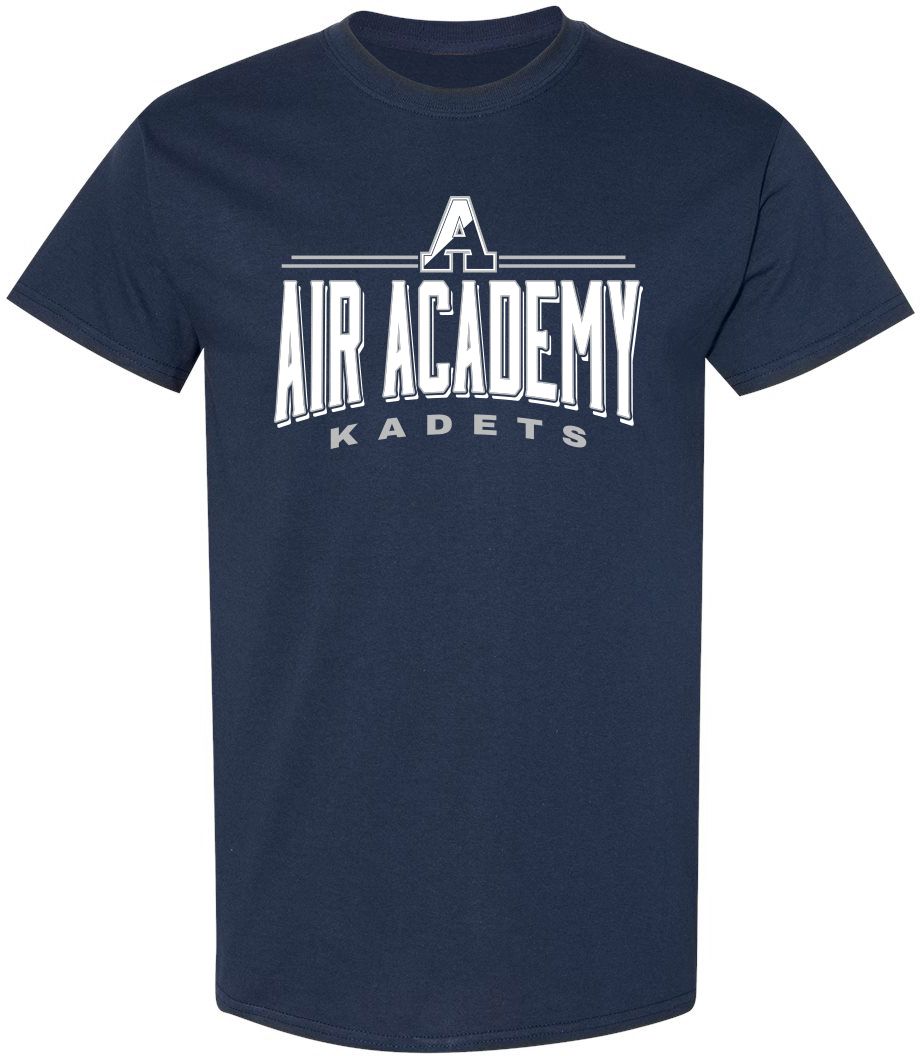 Pel Athletic Adult Air Academy High School Navy T-Shirt