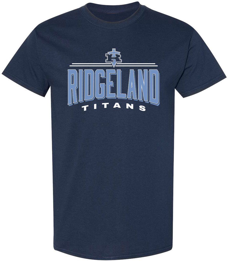 Pel Athletic Adult Ridgeland High School Navy T-Shirt