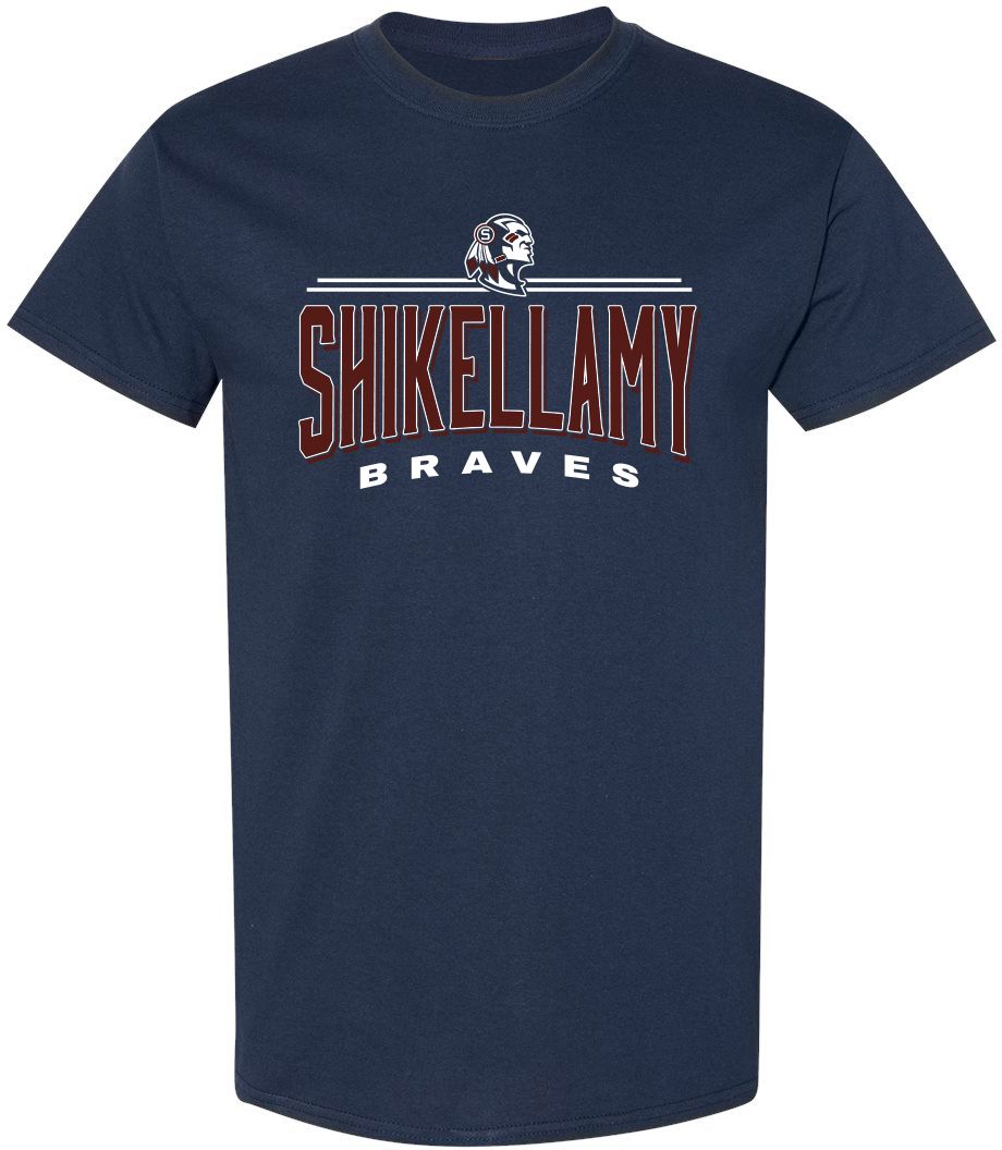 Pel Athletic Adult Shikellamy High School Navy T-Shirt