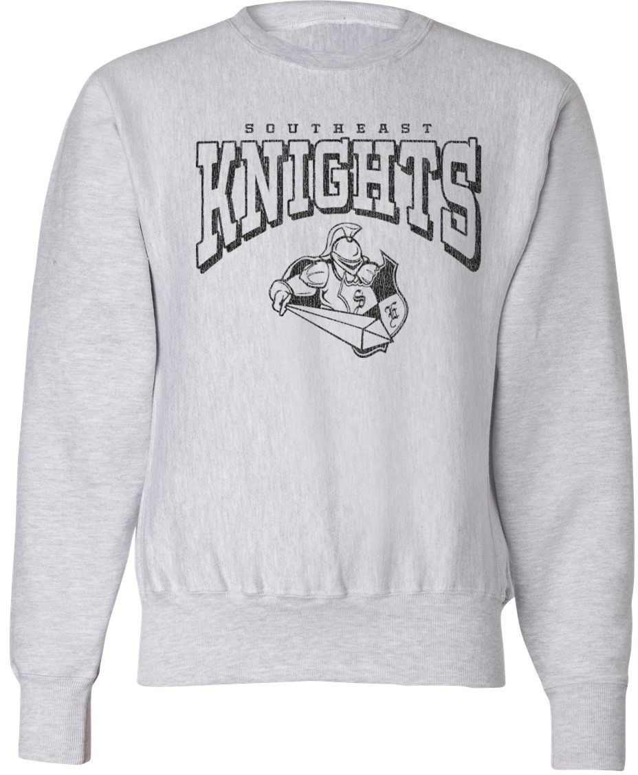 Pel Athletic Adult Southeast High School Ash Crewneck Sweatshirt