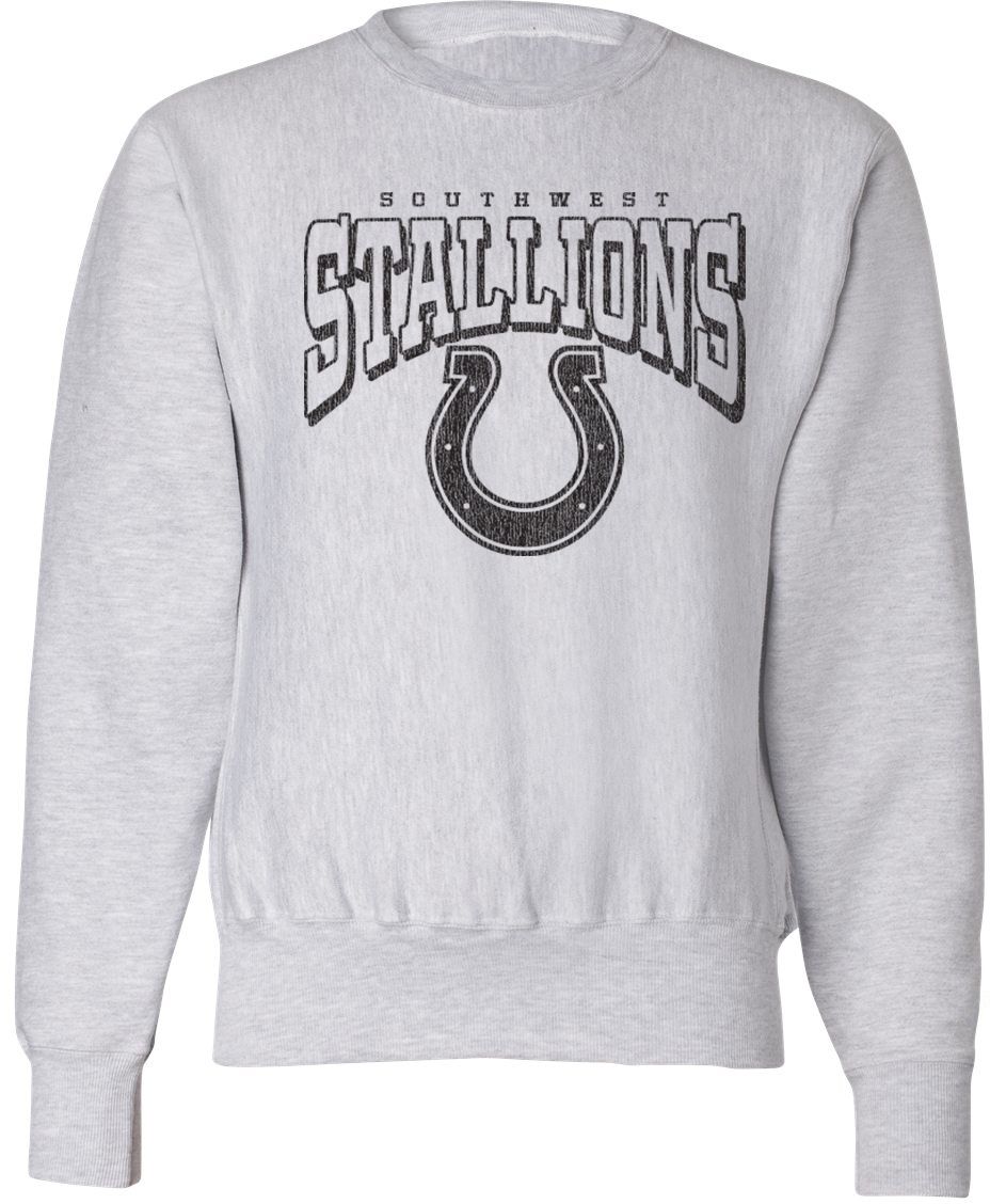 Pel Athletic Adult Southwest High School Ash Crewneck Sweatshirt