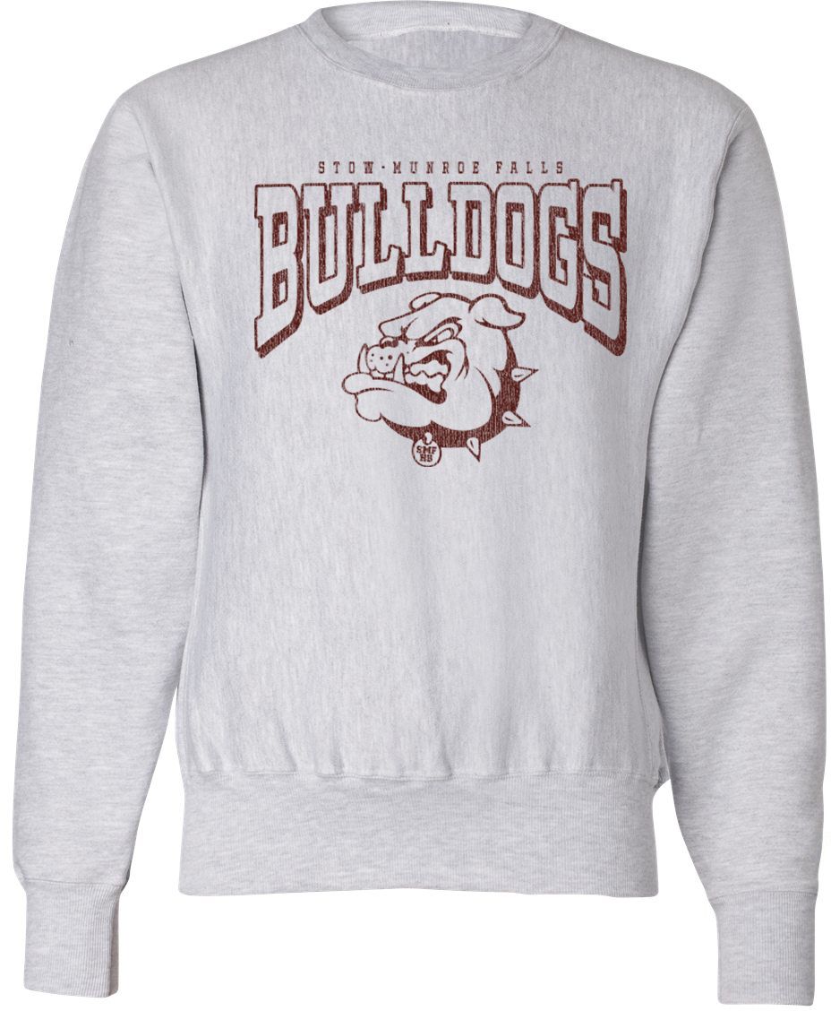 Pel Athletic Adult Stow-Munroe Falls High School Ash Crewneck Sweatshirt