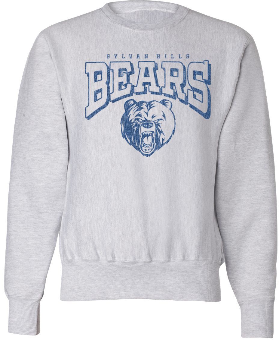 Pel Athletic Adult Sylvan Hill High School Ash Crewneck Sweatshirt