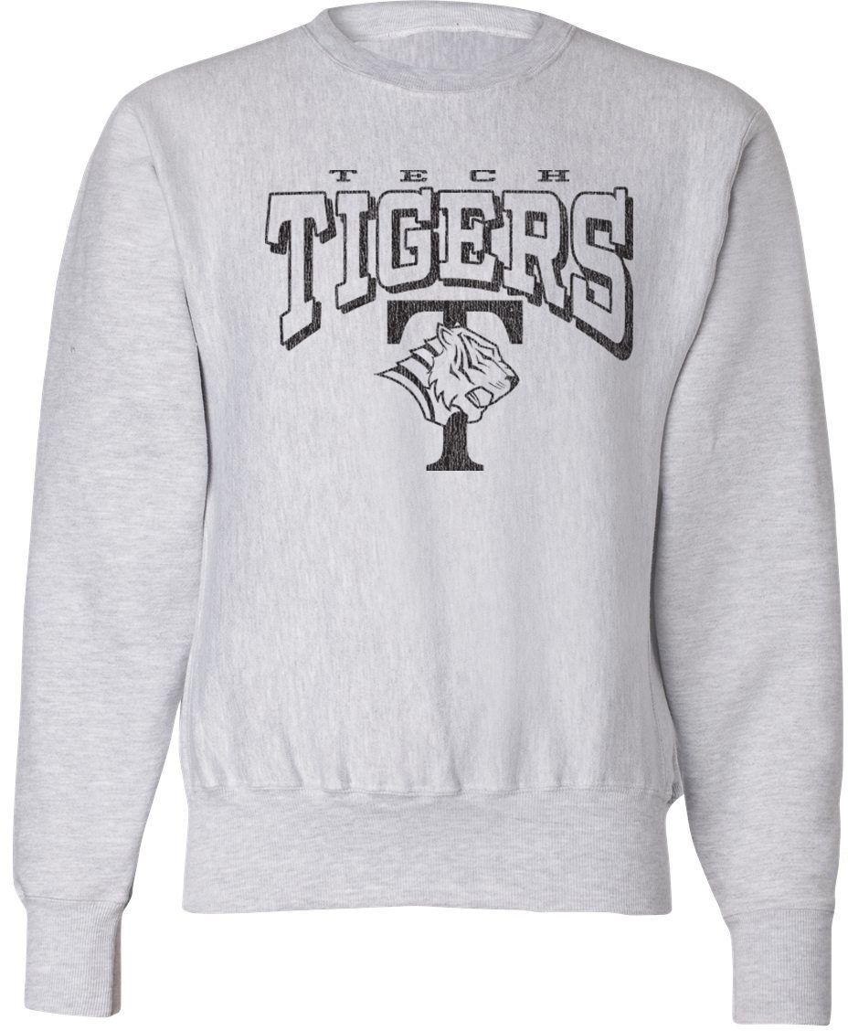 Pel Athletic Adult Technical High School Ash Crewneck Sweatshirt
