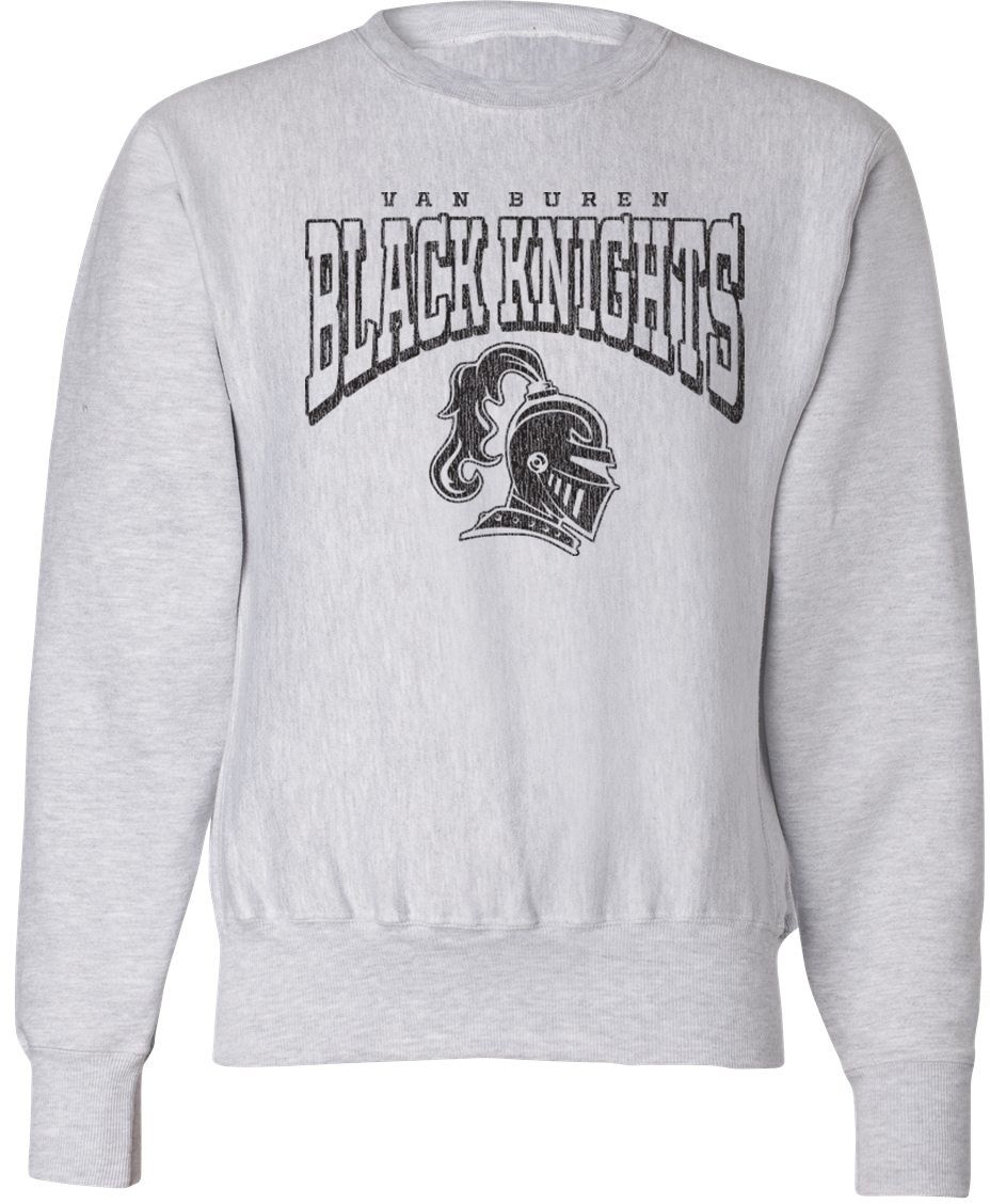 Pel Athletic Adult Van Buren High School Ash Crewneck Sweatshirt
