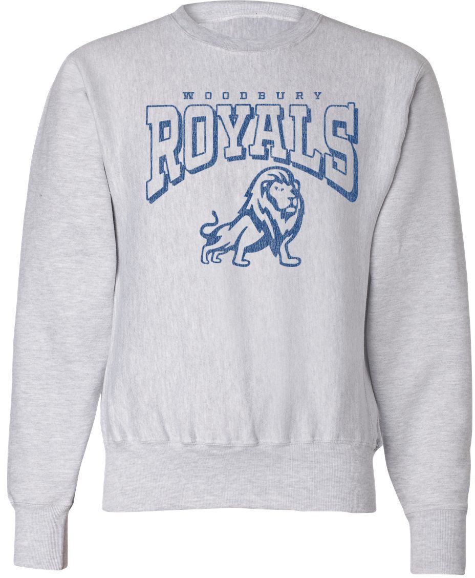 Pel Athletic Adult Woodbury High School Ash Crewneck Sweatshirt