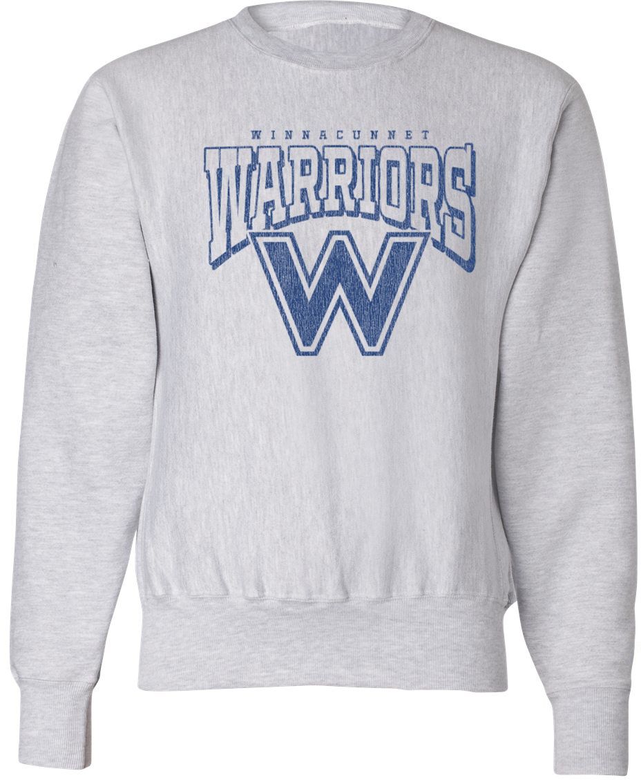 Pel Athletic Adult Winnacunnet High School Ash Crewneck Sweatshirt