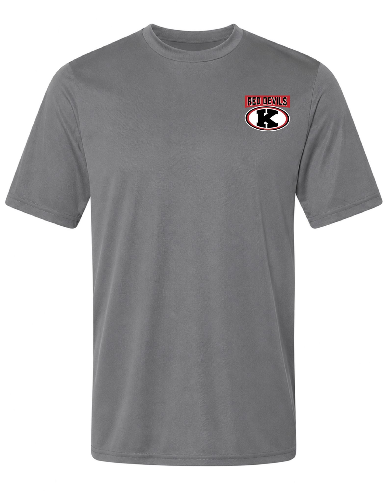 Pel Athletic Adult Kathleen High School Steel Gray T-Shirt