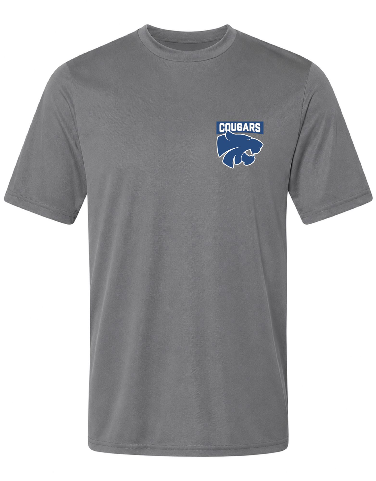 Pel Athletic Adult Cypress Creek High School Steel Gray T-Shirt