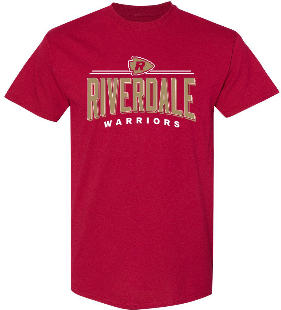 Pel Athletic Adult Riverdale High School Cardinal T-Shirt