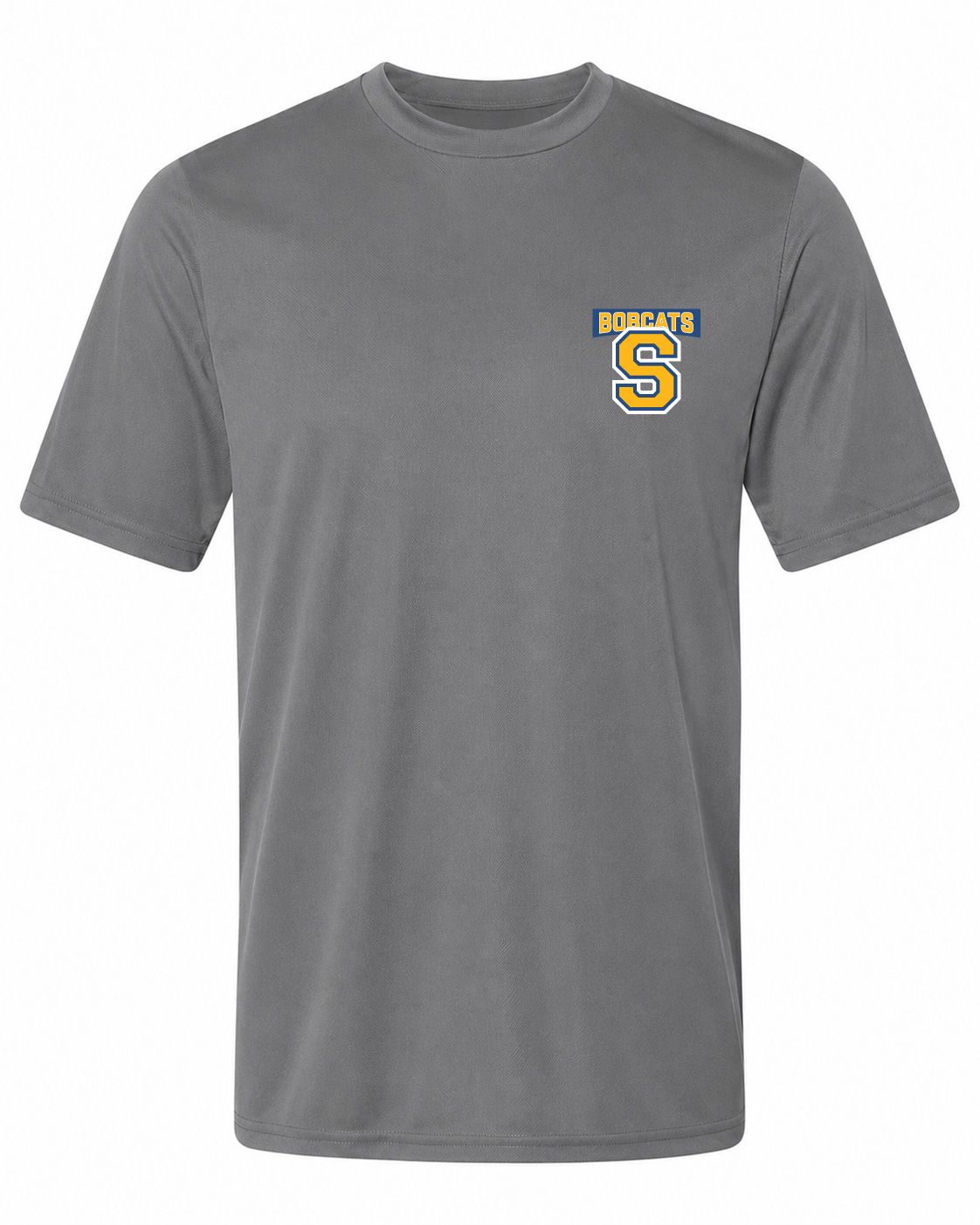 Pel Athletic Adult Sumrall High School Steel Gray T-Shirt
