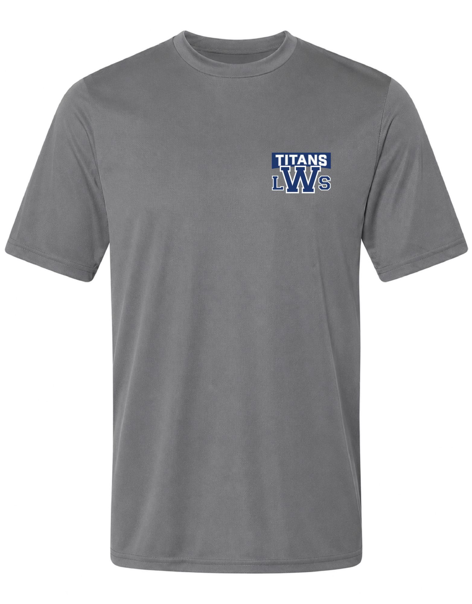 Pel Athletic Adult Lee's Summit West High School Steel Gray T-Shirt