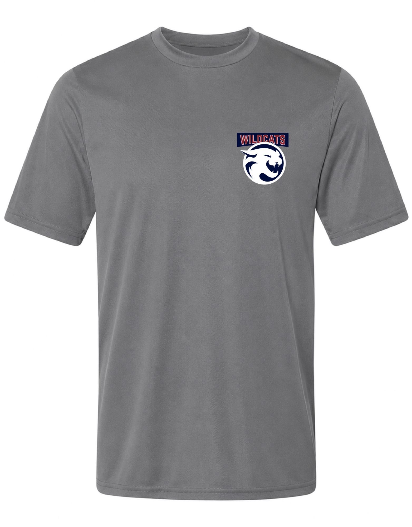 Pel Athletic Adult Mt Spokane High School Steel Gray T-Shirt